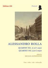 Flute Quartet 3 in D/Flute Quartet 4 in G